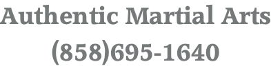 Authentic Martial Arts (858)695-1640